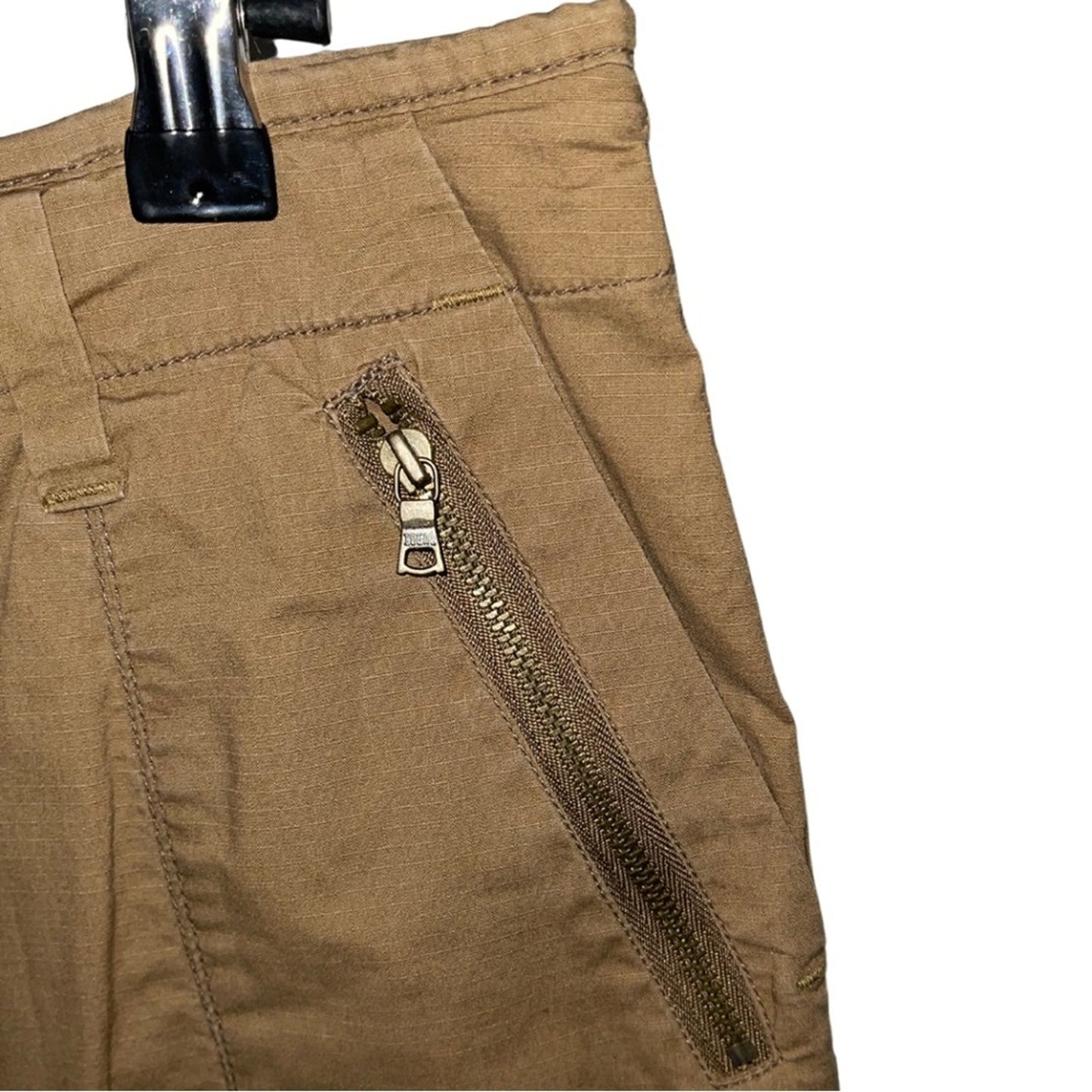 Vintage DownEast Brown Casual Cargo Style Skirt