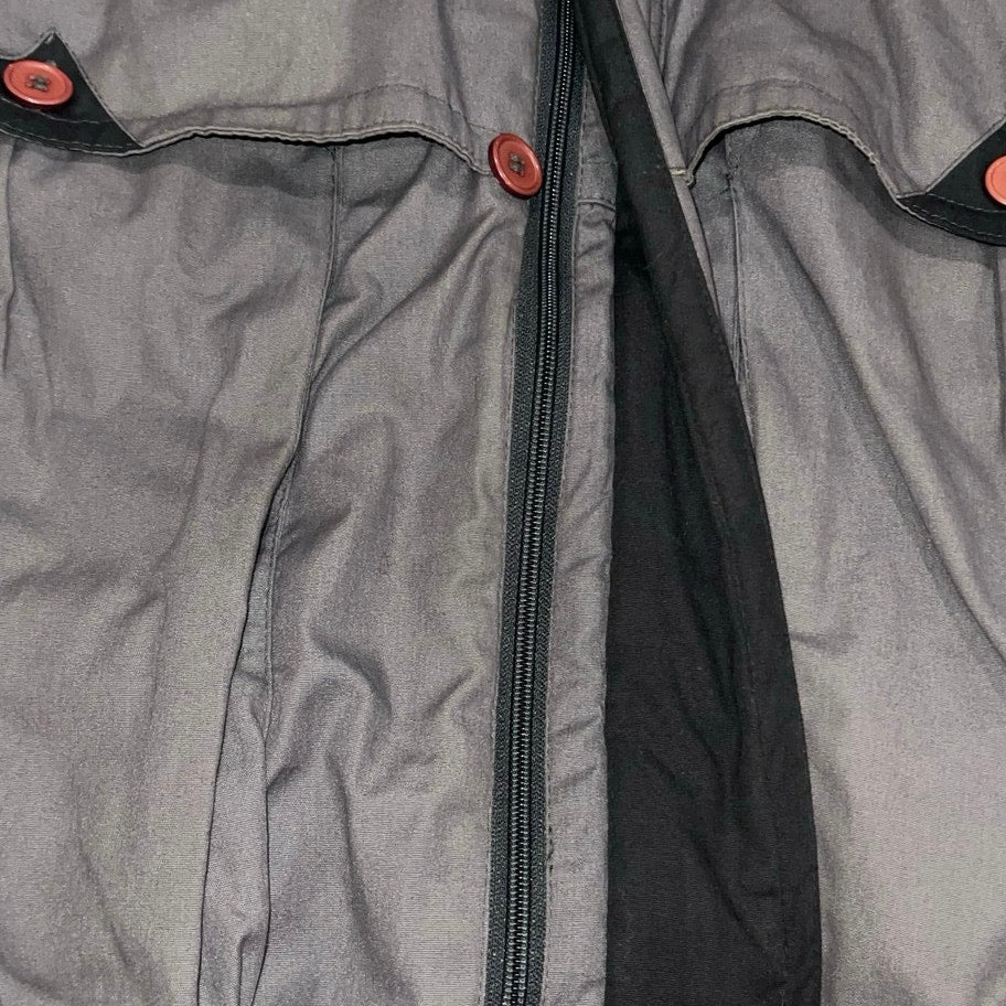Weeds Retro Nylon Ski Bomber Flight Jacket 80's 90's Size L