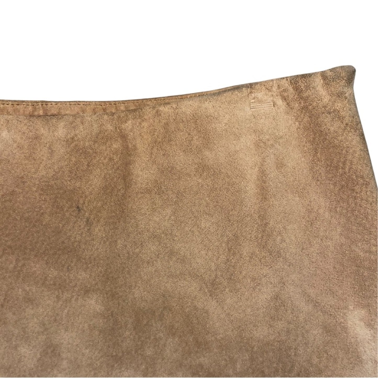 Vintage Jane Doe Leather Collection Leather Suede Strait Pencil Slit Skirt