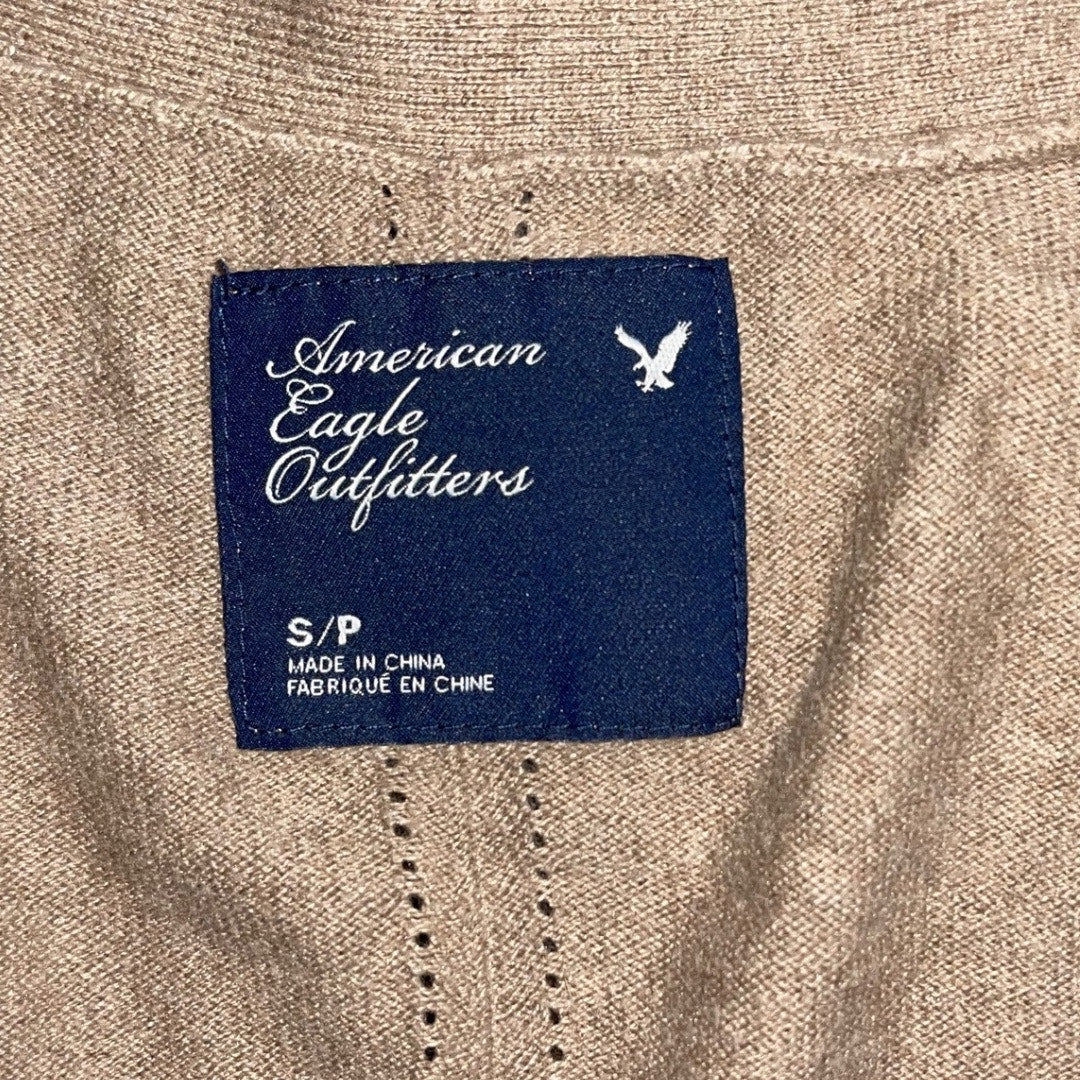 American Eagle Outfitters Y2K Early 2000's Academia Button up Cardigan Preppy