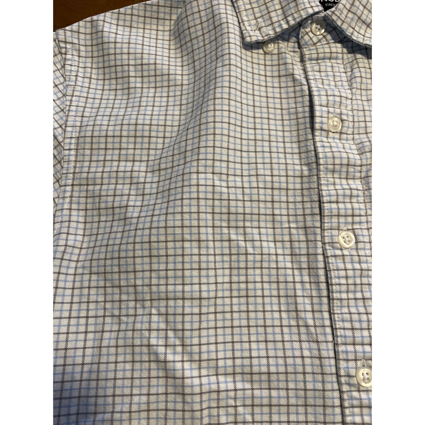 Bonobos Plaid Dress shirt Stretch Standard Fit