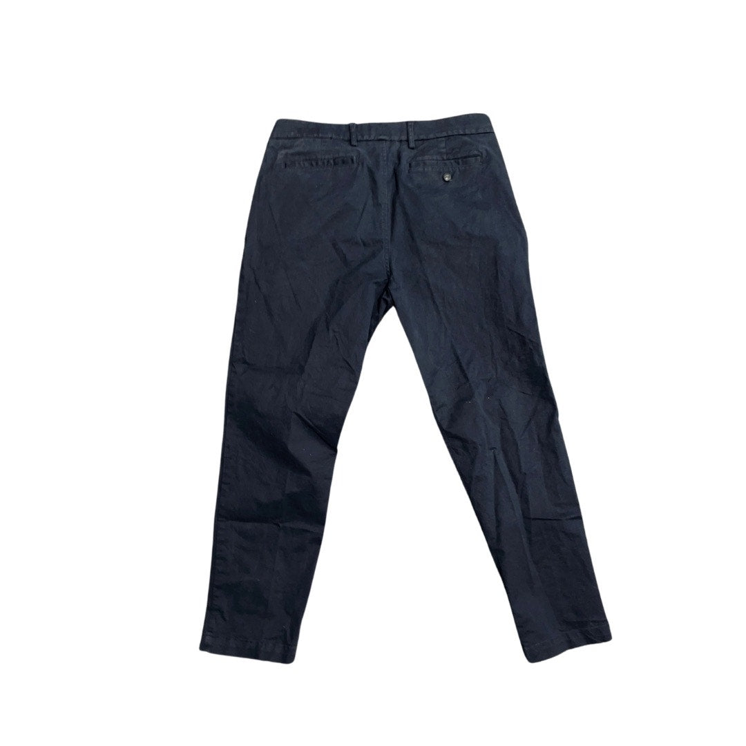 Express Men's Athletic Slim Chinos Pants Casual Navy Blue Preppy Size 34