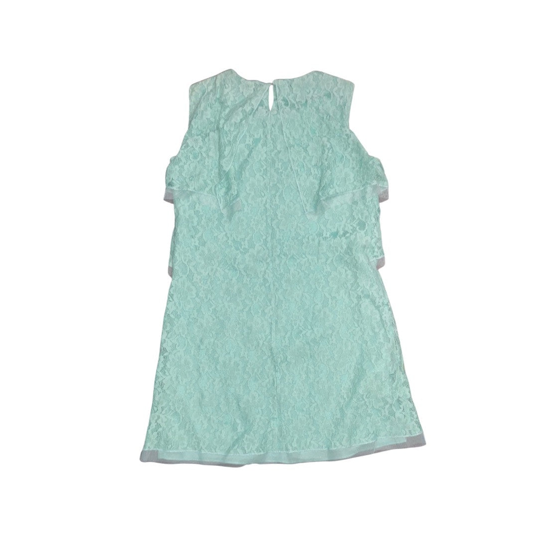 BCBGMAXAZRIA Lace Mini Dress Sleeveless Prom Wedding Size XS