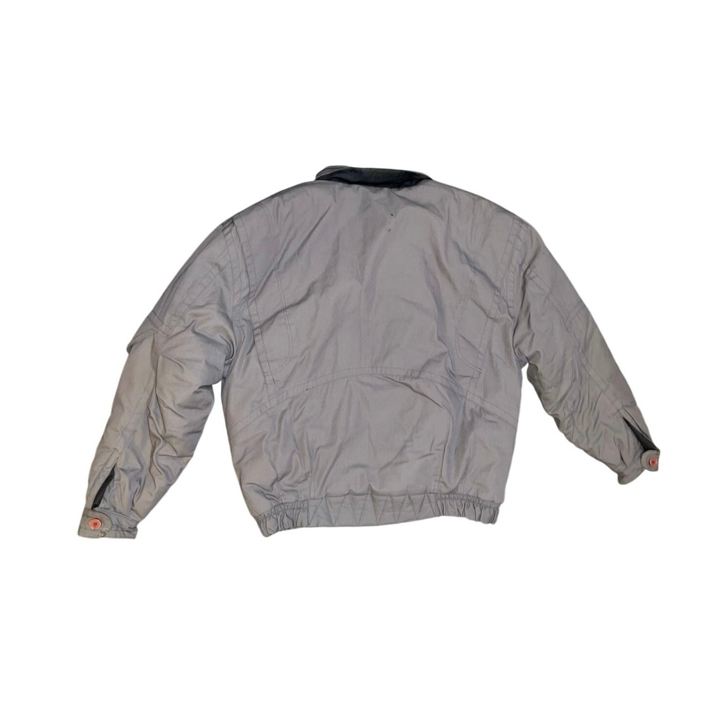 Weeds Retro Nylon Ski Bomber Flight Jacket 80's 90's Size L