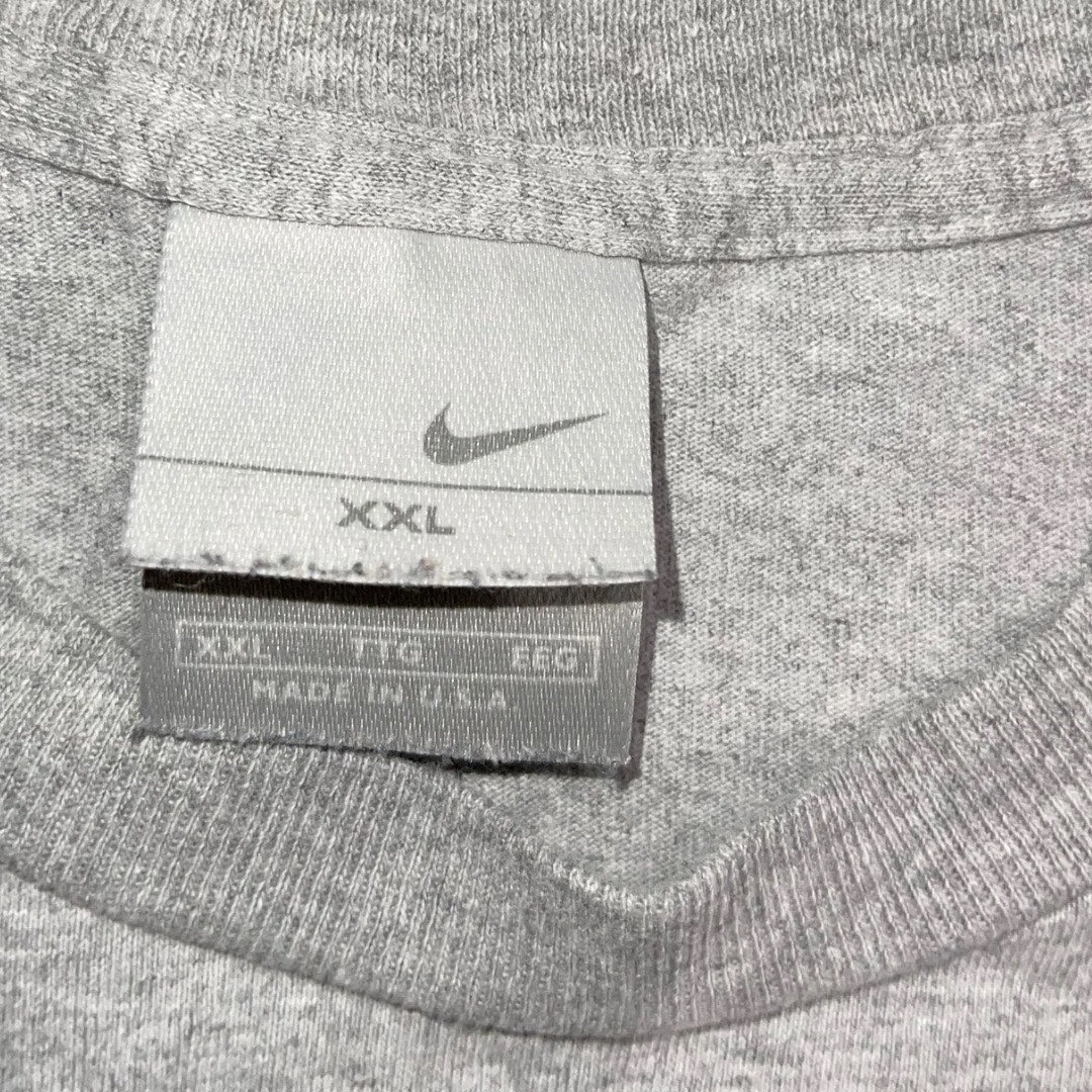 Vintage Gray Nike Research Lab Velocity Basketball Long Sleeve T-Shirt Size XXL