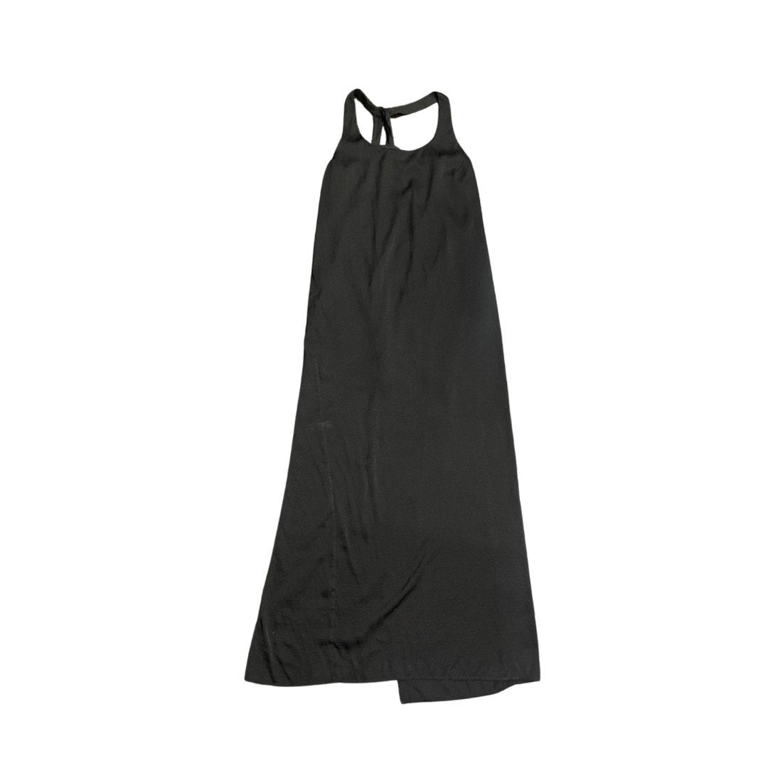 BCBGMAXAZRIA Black sleeveless with razor back knot sheath dress size M vacation