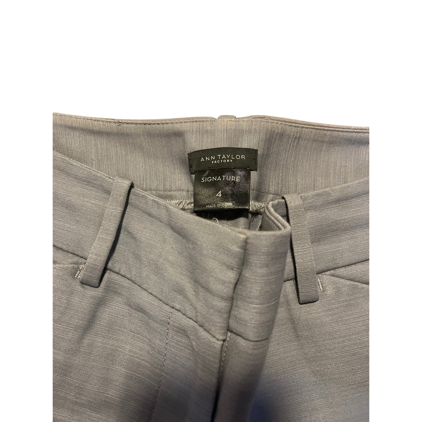 Women Ann Taylor dress slacks gray