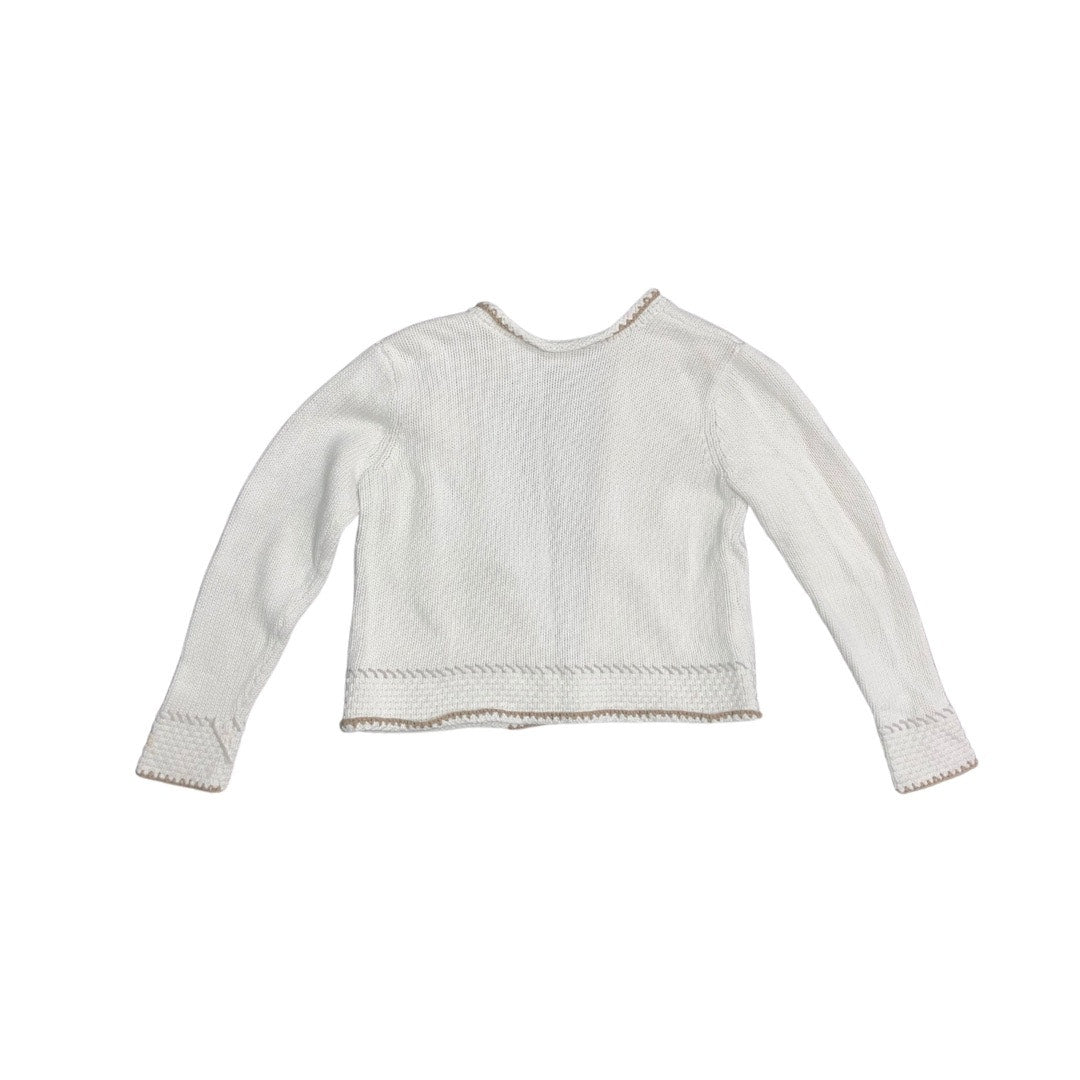 Vintage Liz Claiborne Lizsport Petite Open Cardigan Knit Sweater