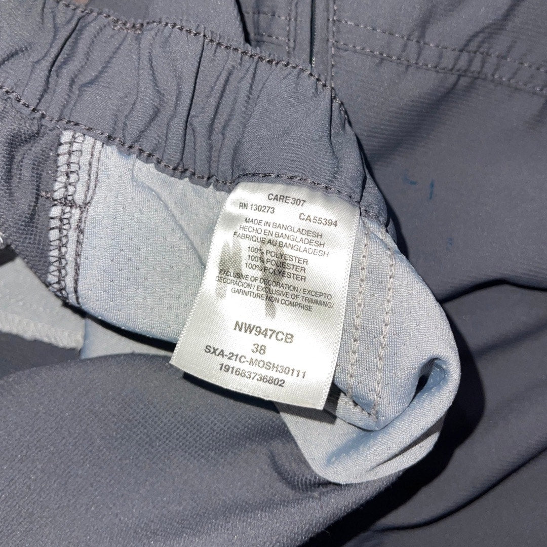 Wrangler Lightweight Cargo Chino Gray Shorts Size 38