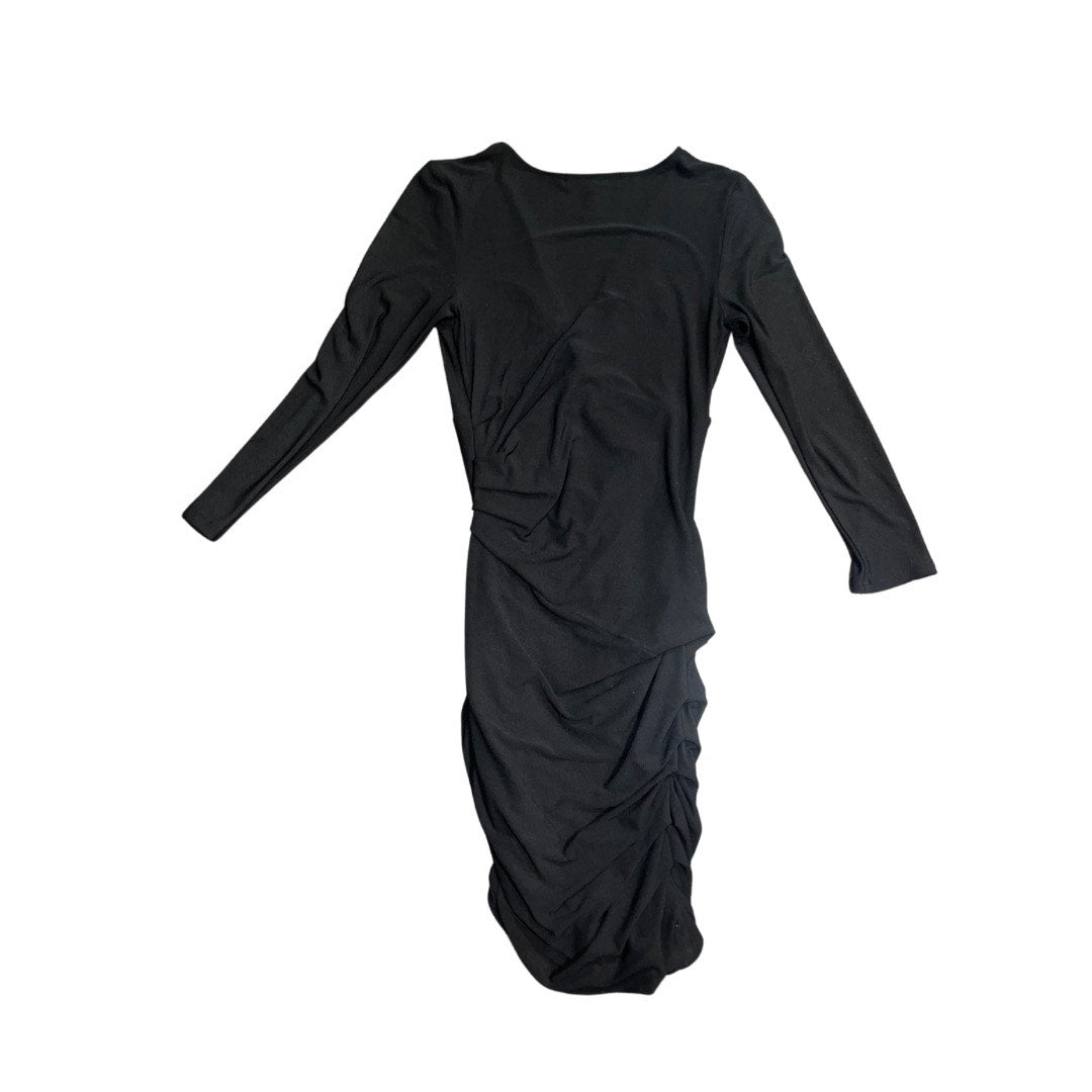 BCBGMAXAZRIA Dress Mid Length Ruched Cocktail Dress Date night Size Medium