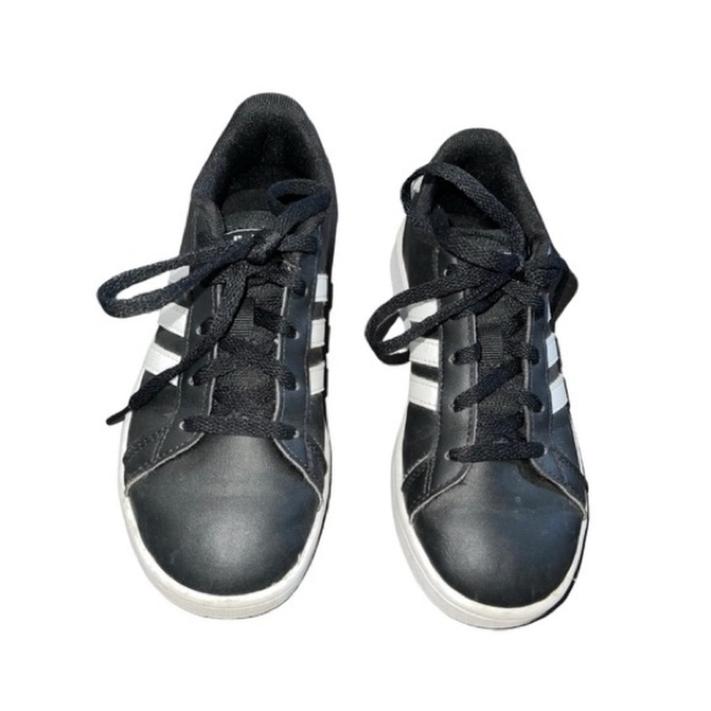 Adidas Kids Boys grand court k wide Tennis Shoes Size 13