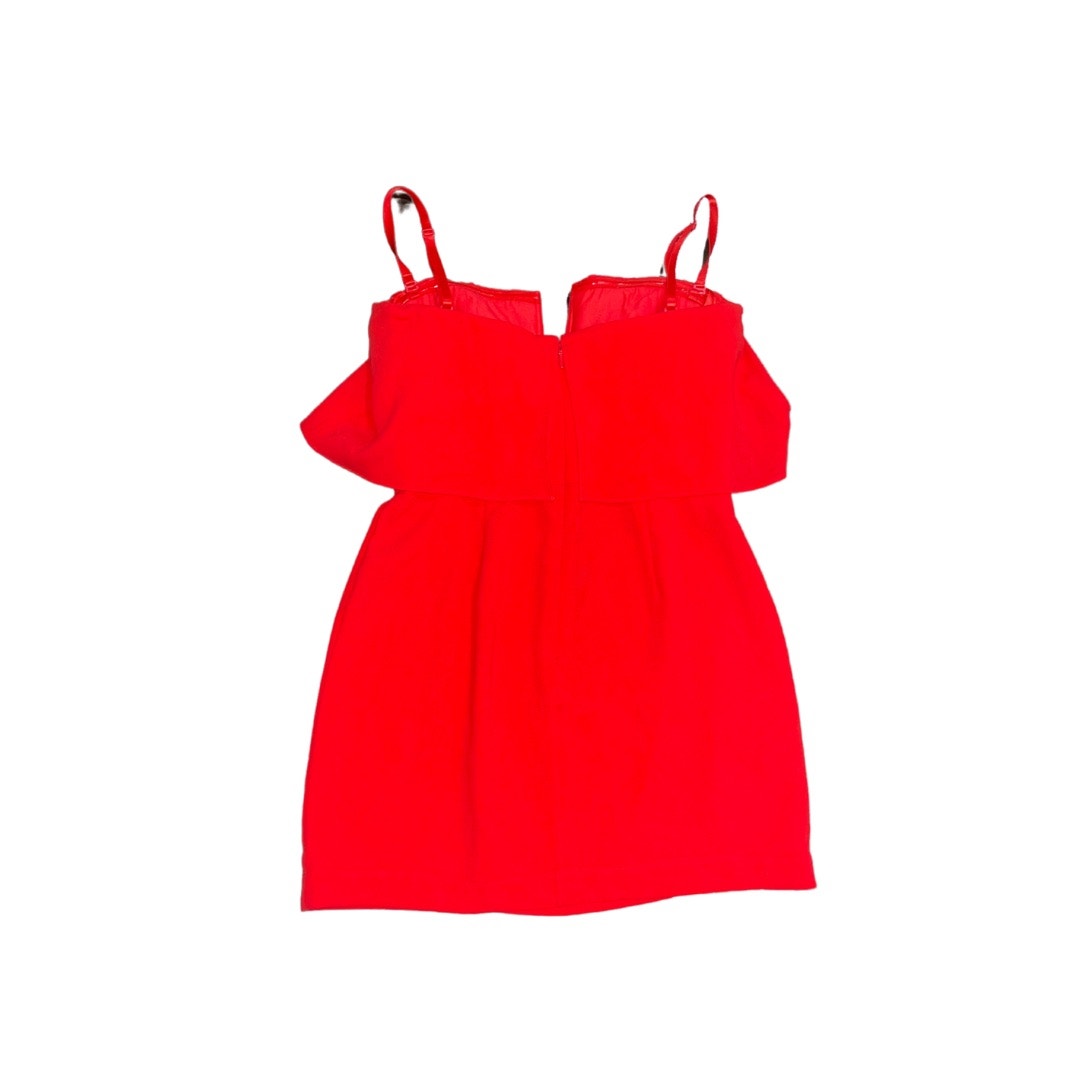 BCBGMAXAZRIA Red Berry Kate Mini Dress Convertible strapless Size 8 cocktail wedding