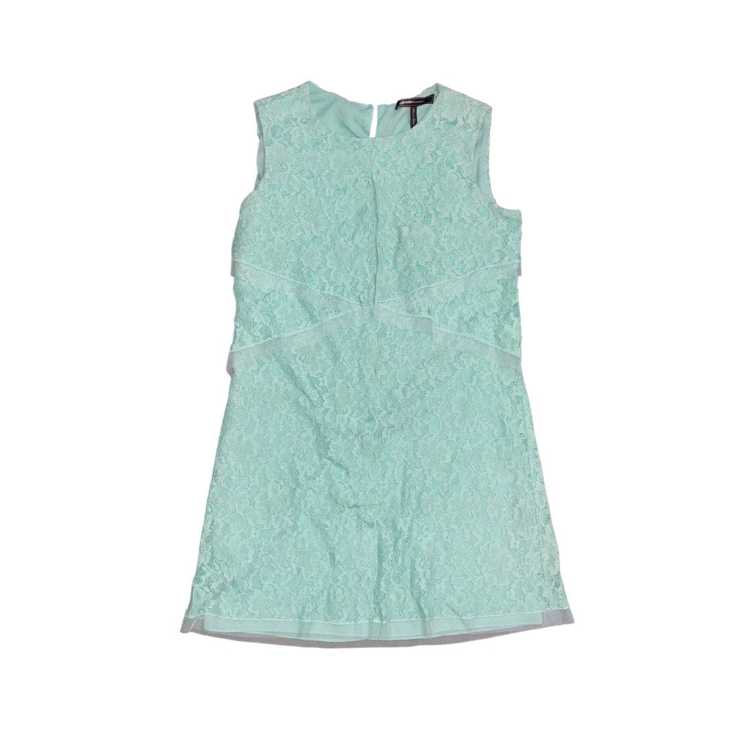 BCBGMAXAZRIA Lace Mini Dress Sleeveless Prom Wedding Size XS