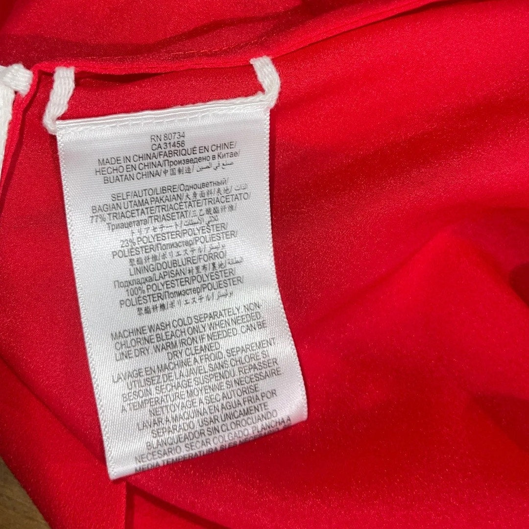 BCBGMAXAZRIA Red Berry Kate Mini Dress Convertible strapless Size 8 cocktail wedding