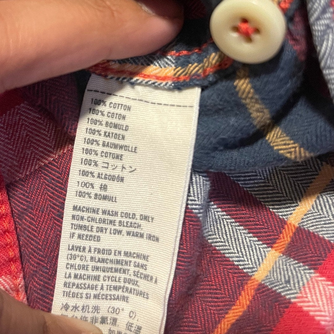Abercrombie & Fitch Mens Plaid Checkered Collar Long Sleeve Muscle Fit Size Small