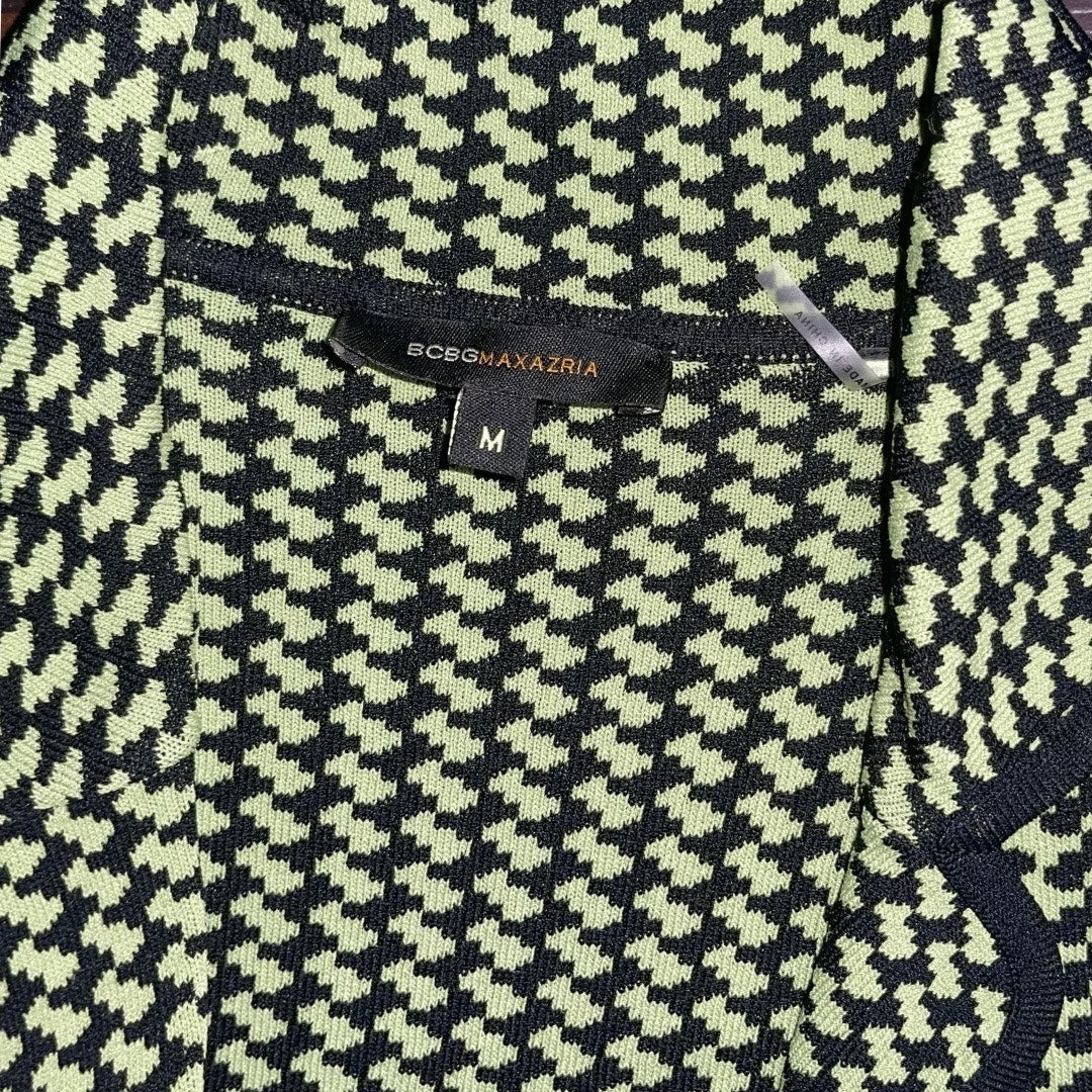 BCBGMAXAZRIA Tie Front Cardigan Sweater Blazer Workwear Career Size Medium