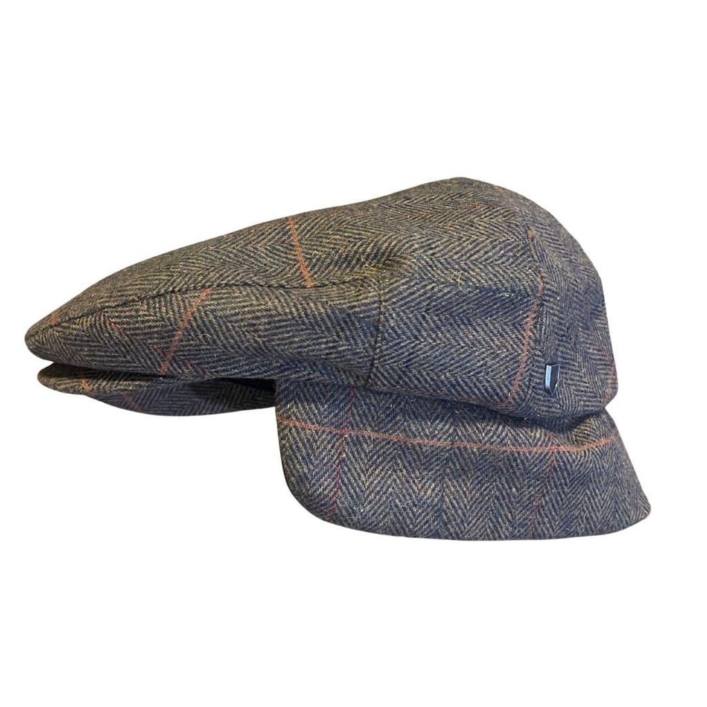 Brixton Newsboy Cap Hooligan Ear Flap Snap Flat NWT Unisex Size Medium 7 1/2
