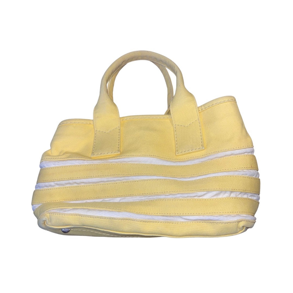 Marc by Marc Jacobs St. Tropez Canvas Market Tote Black Sequin Detailing Flaw