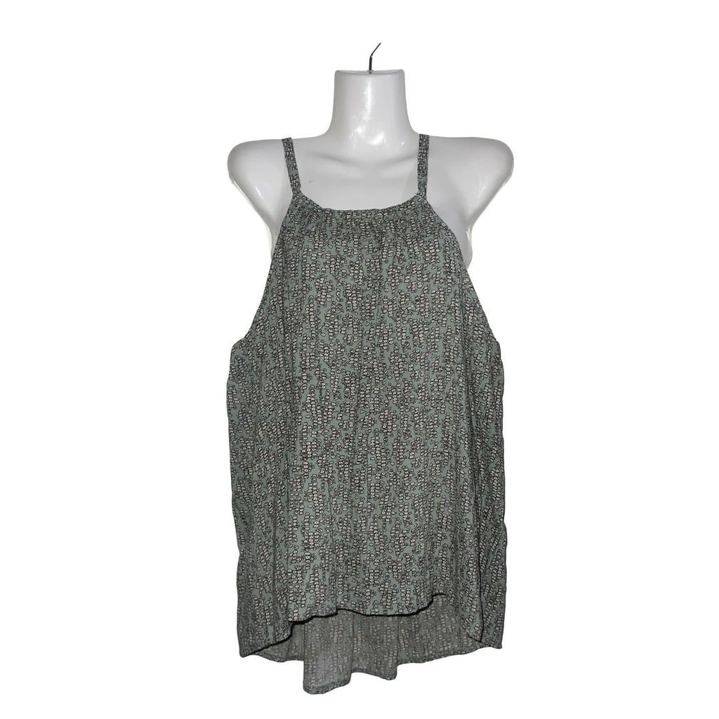 Hagel Bohemian Babydoll Tank Top Camisoles Size Large Crochet Lace Neckline