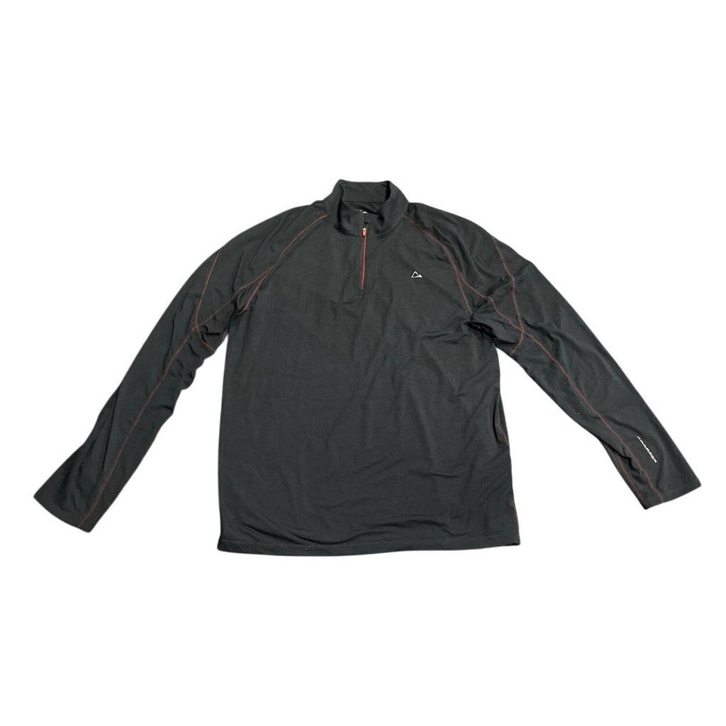 Paradox DriRelease Merino Blend 1/4 Zip Pullover Sweater SZ XL Gorpcore Athletic
