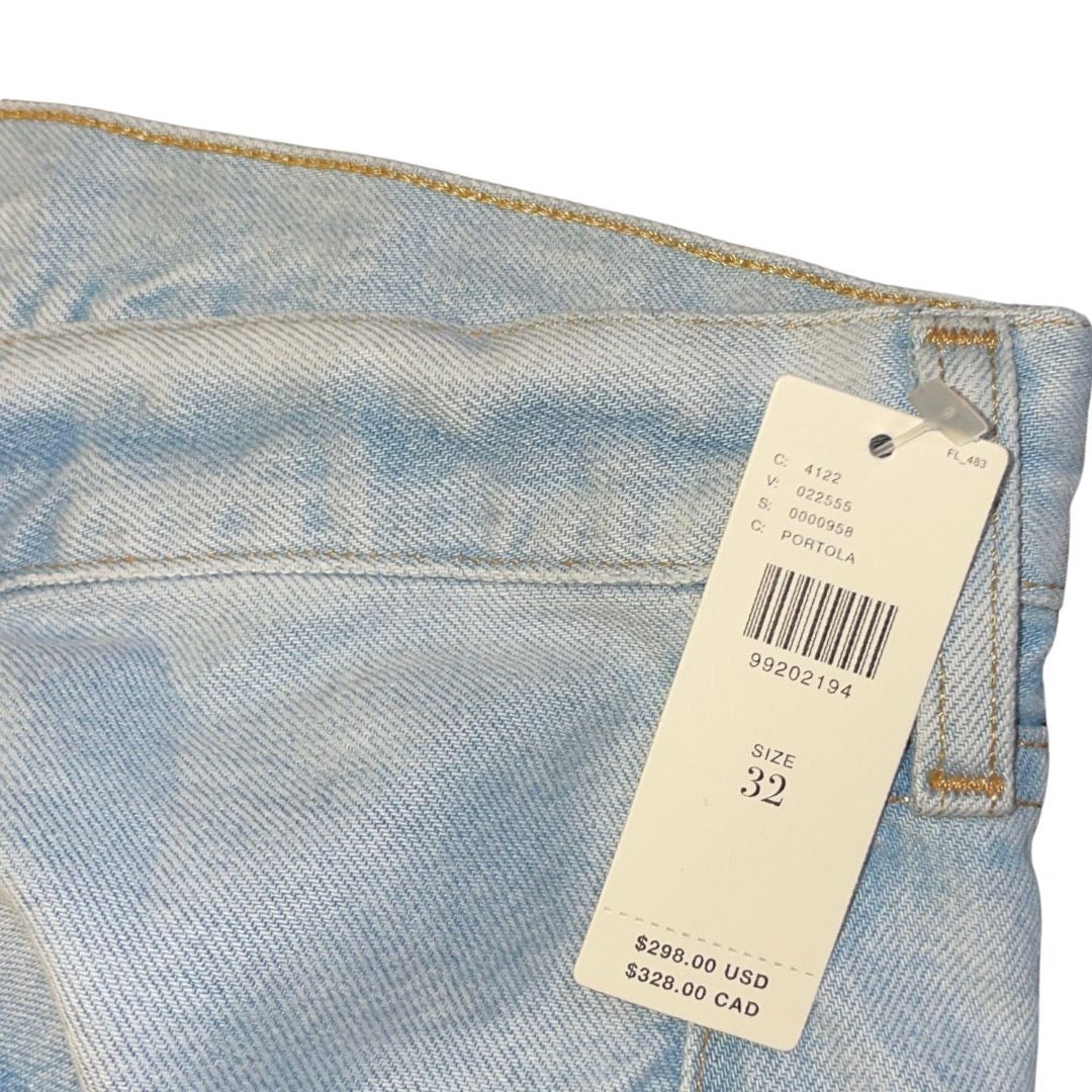 Citizens of Humanity Brynn Drawstring High-Rise Wide Leg Jeans 32 Tie Waist NWT