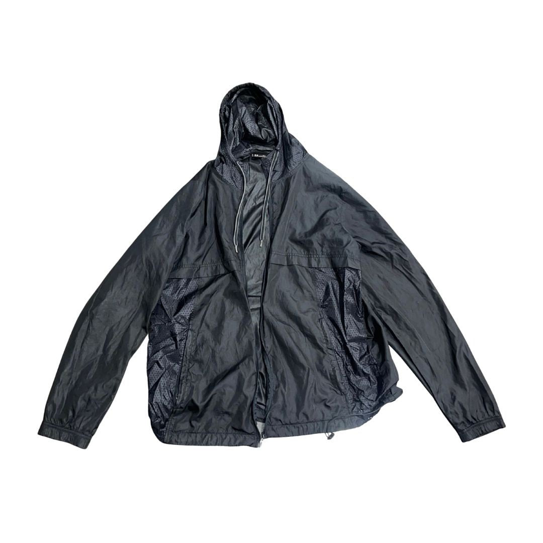 Under Armour Jacket Heatgear Windbreaker Hooded Size XXL Athletic Sports Flaw