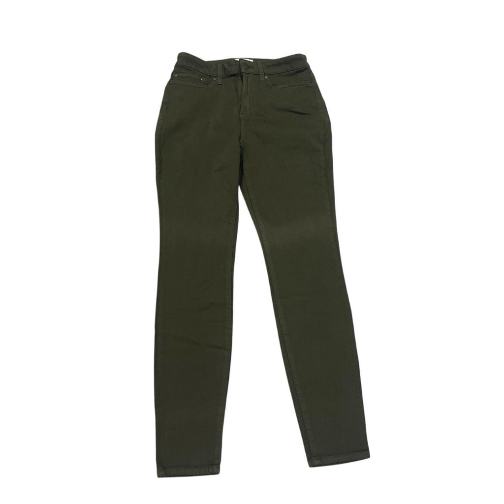 Daily Ritual Olive Green Skinny Jeans Size 37 Casual Everyday Streetwear NWT