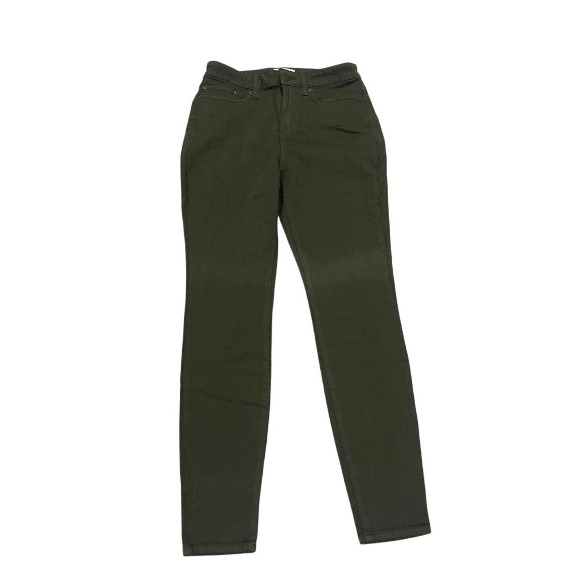 Daily Ritual Olive Green Skinny Jeans Size 37 Casual Everyday Streetwear NWT