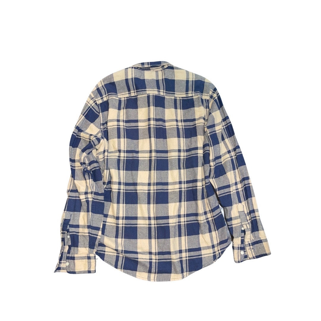 Urban Pipeline Plaid Flannel Long Sleeve Shirt Size Large Button up