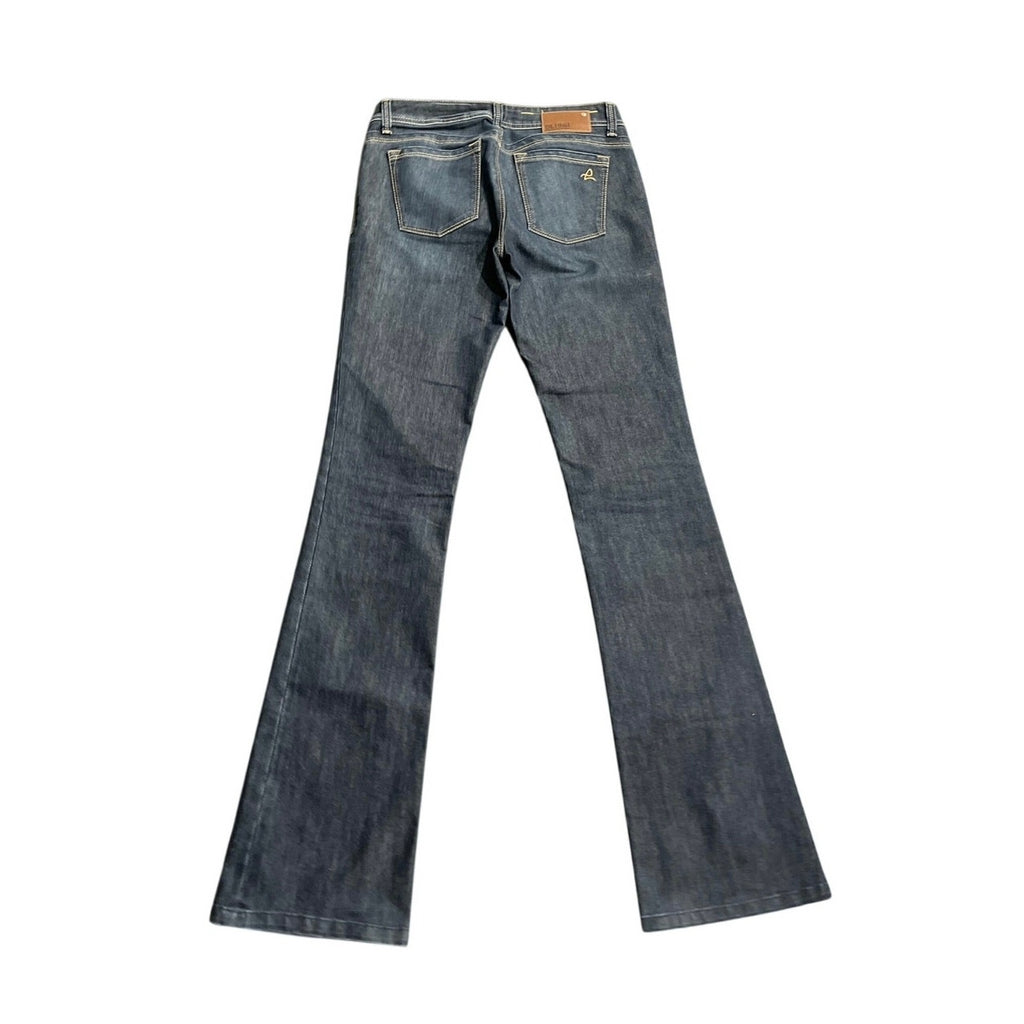 DL1961 Dark Wash Milano Bootcut Jeans Size 26 Premium Denim 4 way Stretch