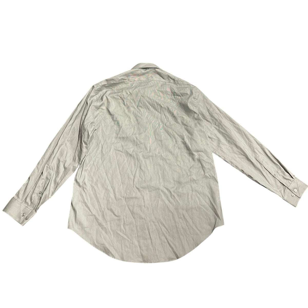 Calvin Klein Steel Slim Fit Stretch Non Iron Pin Stripe Long Sleeve Dress Shirt