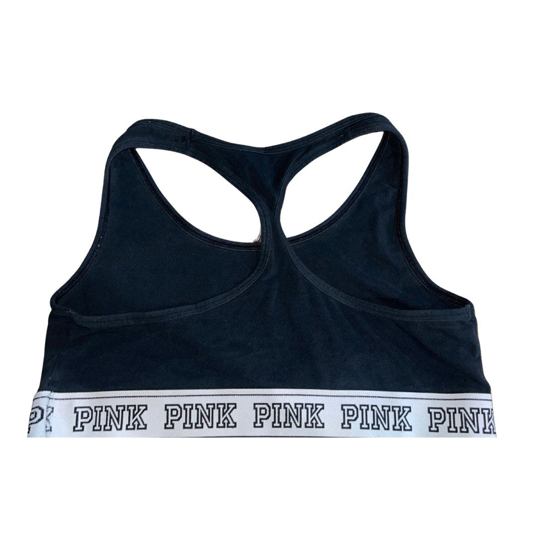 Bundle Four Victoria Secret Pink Sports Bras Athletic Loungewear Size Large