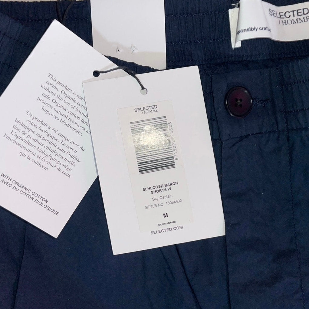Selected Homme SLHLoose-Baron Shorts Sky Captain