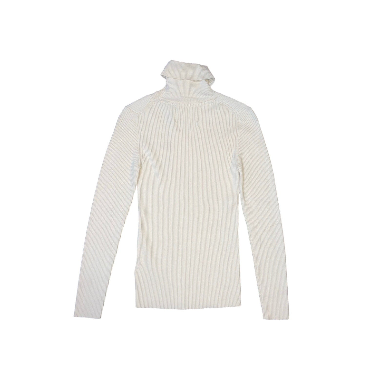 Calvin Klein Jeans Turtleneck Ribbed Knit Sweater Size XS Wool Blend Fall Winter