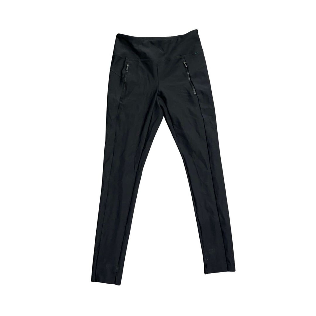 Athleta Legging Black Pants Womens XS Black Zipper Pockets Yoga Athletic Gym