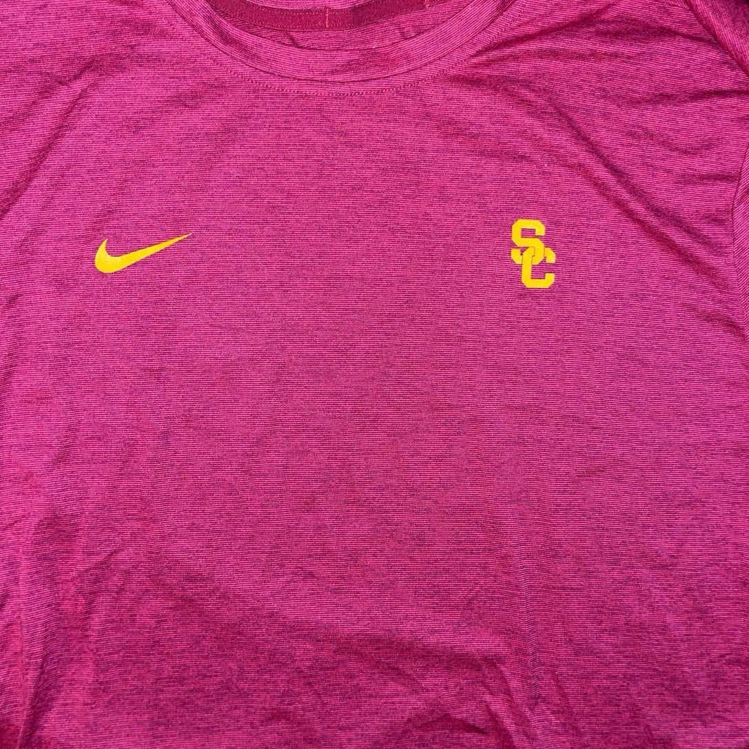 Nike USC Trojans Long Sleeve Dri-Fit Shirt Size XL
