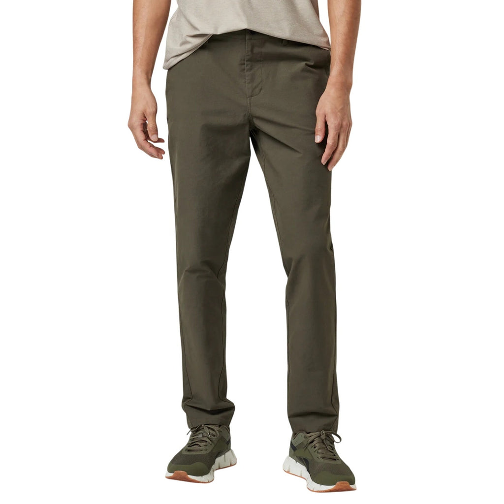Vuori Aim Canvas Pants Dark Oregano SZ 34 Outdoors Golf Travel Athletic Fit NWT