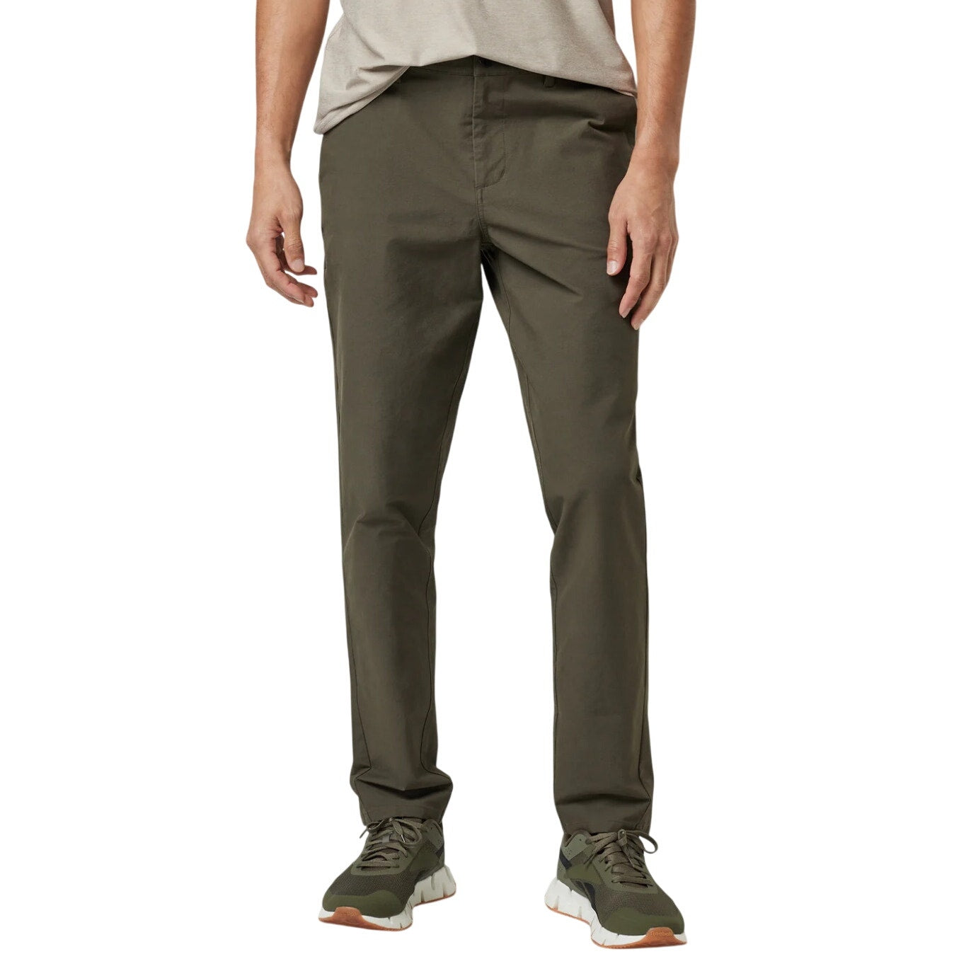 Vuori Aim Canvas Pants Dark Oregano SZ 34 Outdoors Golf Travel Athletic Fit NWT