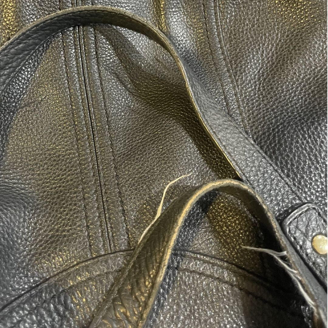 Michael Kors Moxley Hobo Pebbled Leather Shoulder Handbag Slouchy Boho Chic