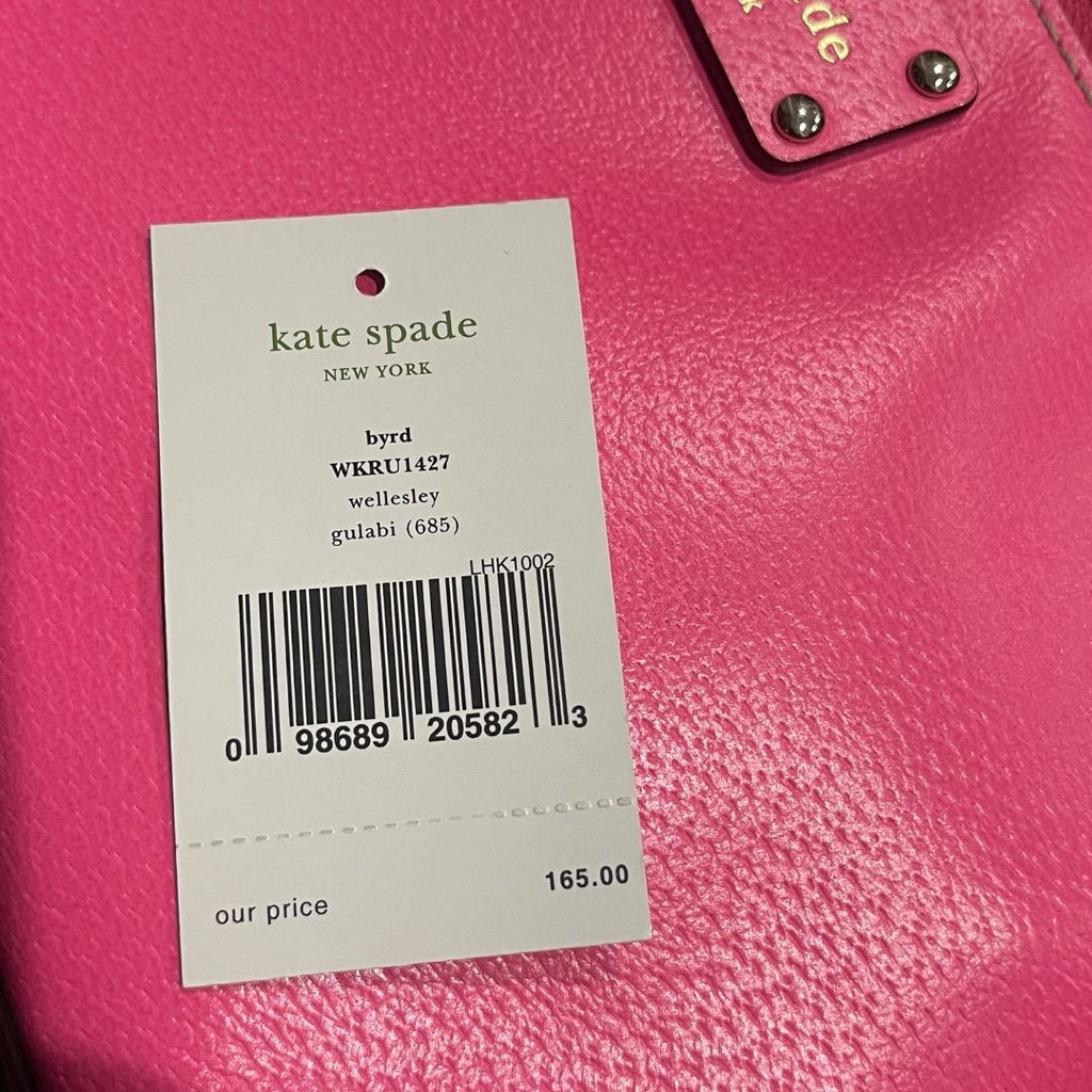 Kate Spade New York Wellesley Byrd Shoulder Bag Bright Pink Barbiecore NWT
