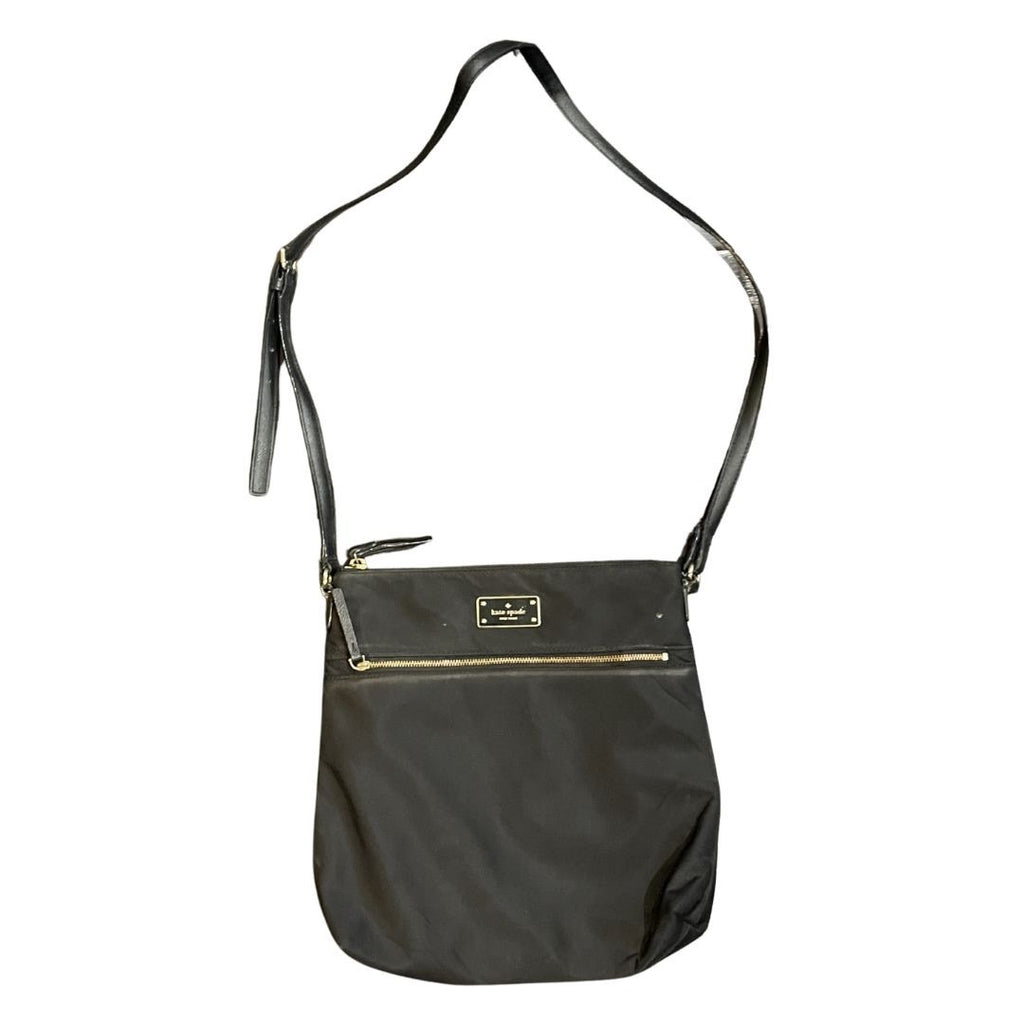 Kate Spade New York Blake Avenue Keisha Black Nylon Crossbody Bag Minimalist