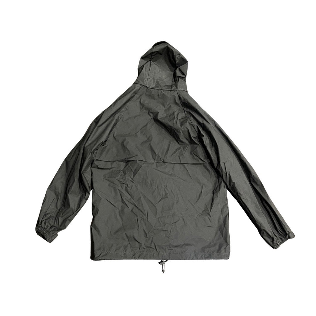 Red Ledge Men's Hood Rain Jacket Outdoor Hiking Waterproof Size Medium
