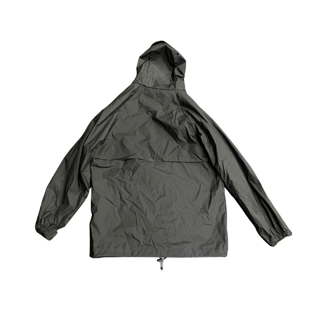 Red Ledge Men's Hood Rain Jacket Outdoor Hiking Waterproof Size Medium