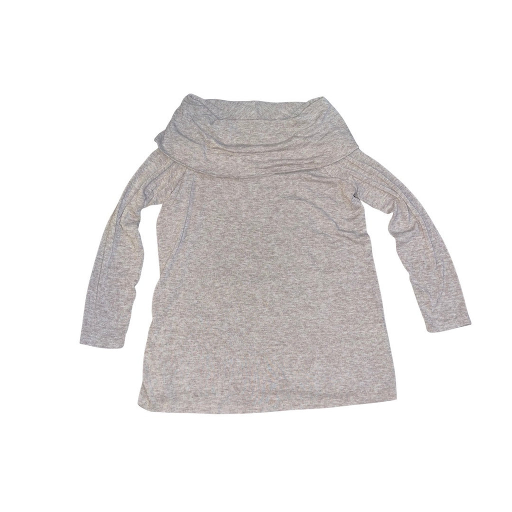 Chico's Cowl Neck Sweater Top Tunic Casual Comfort Size Large (Chico's Size 2)