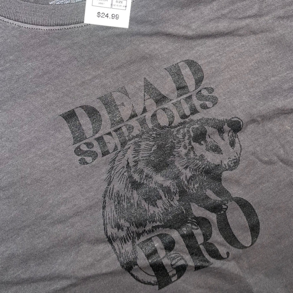 Zumiez Dravus Dead Serious Gray Men's T-Shirt NWT