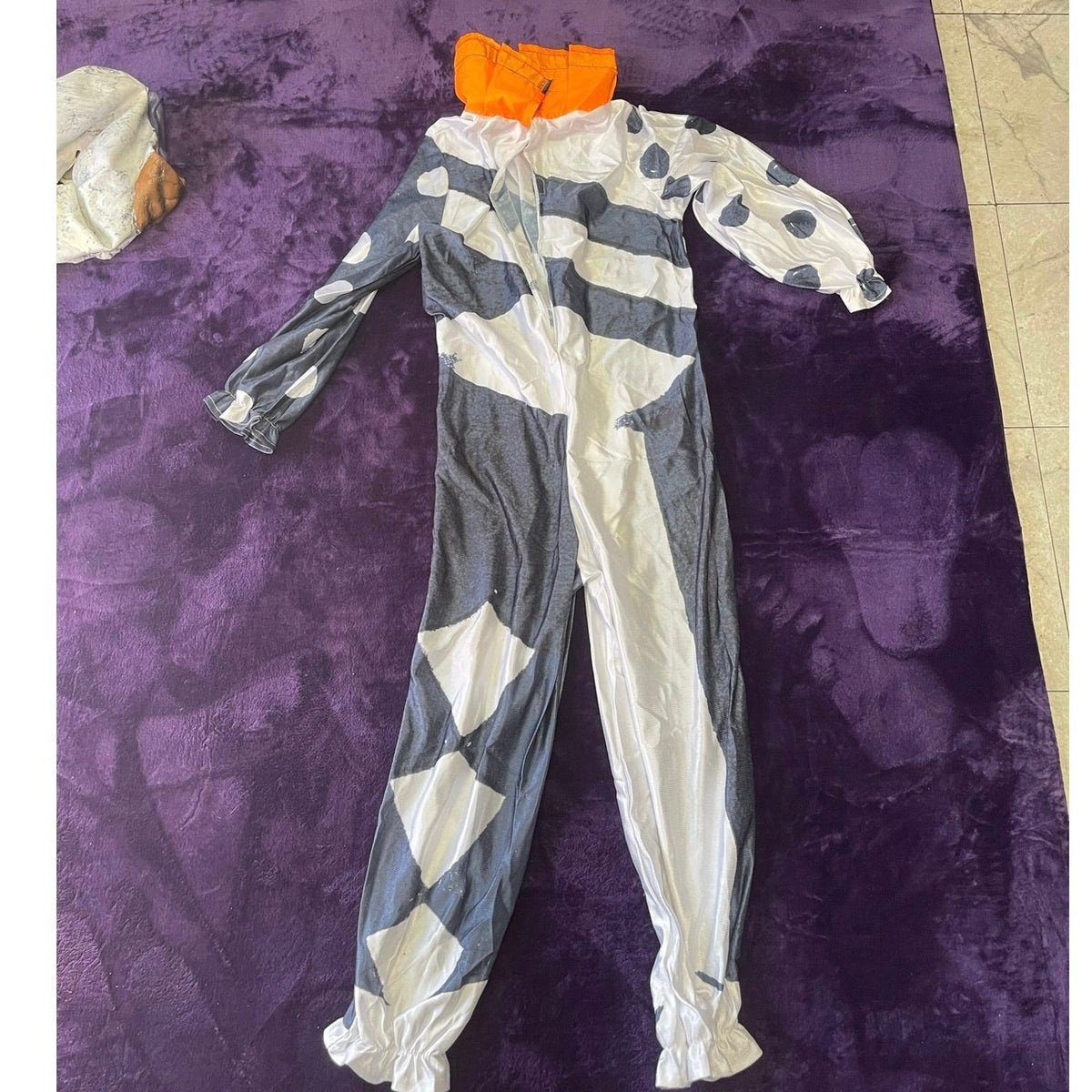Spooktacular Scary Clown Youth Boy Halloween Costume SZ 5-7 Kidscore Spooky