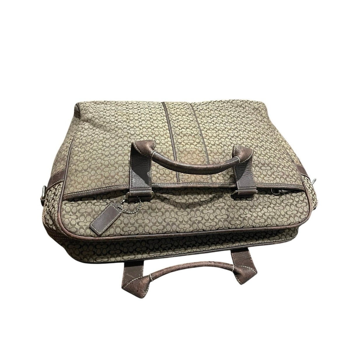 Coach Hudson Commuter Messenger Laptop Bag Top Handle Briefcase #70058 Vintage