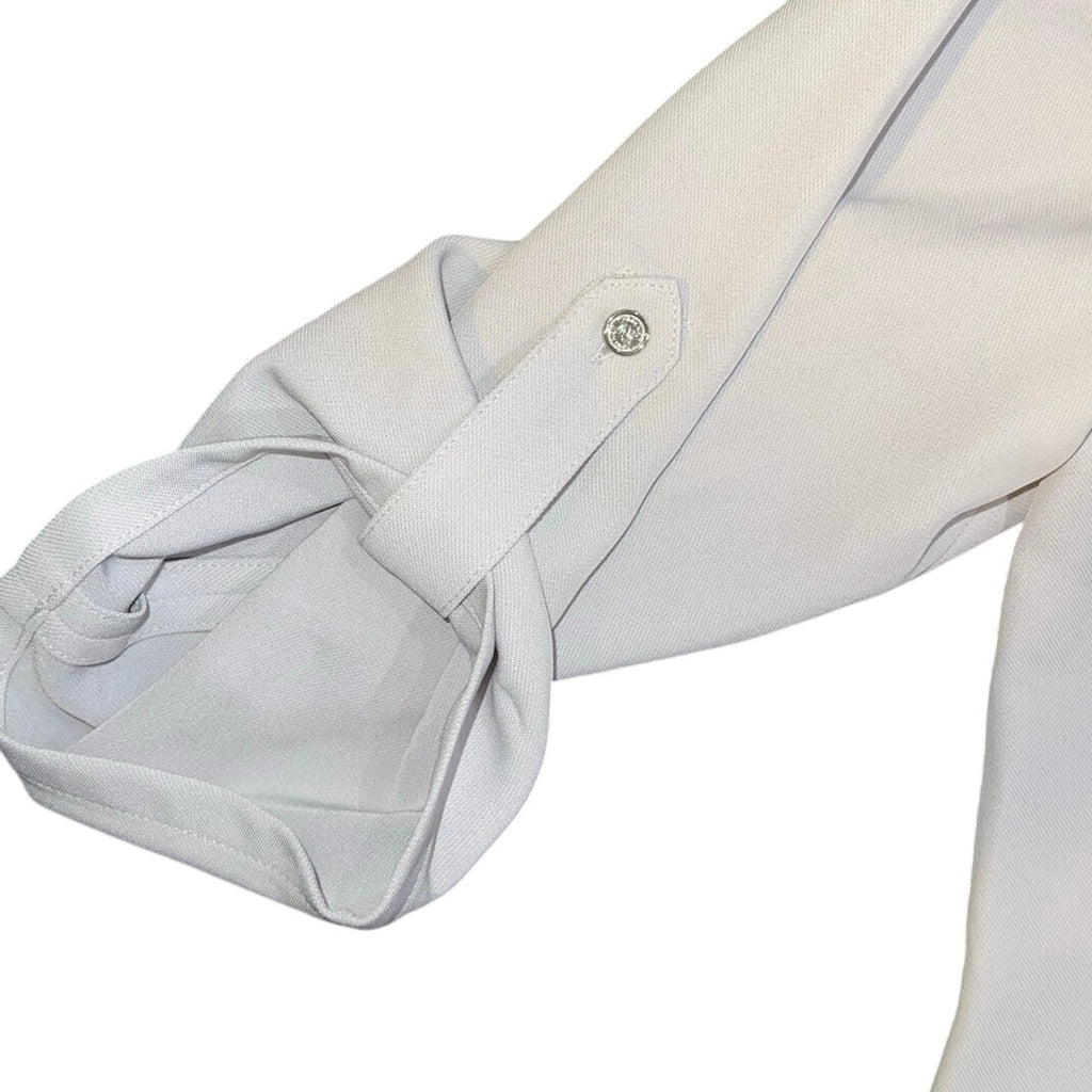 Calvin Klein Blouse V-Neck 1/4 sleeves Size M