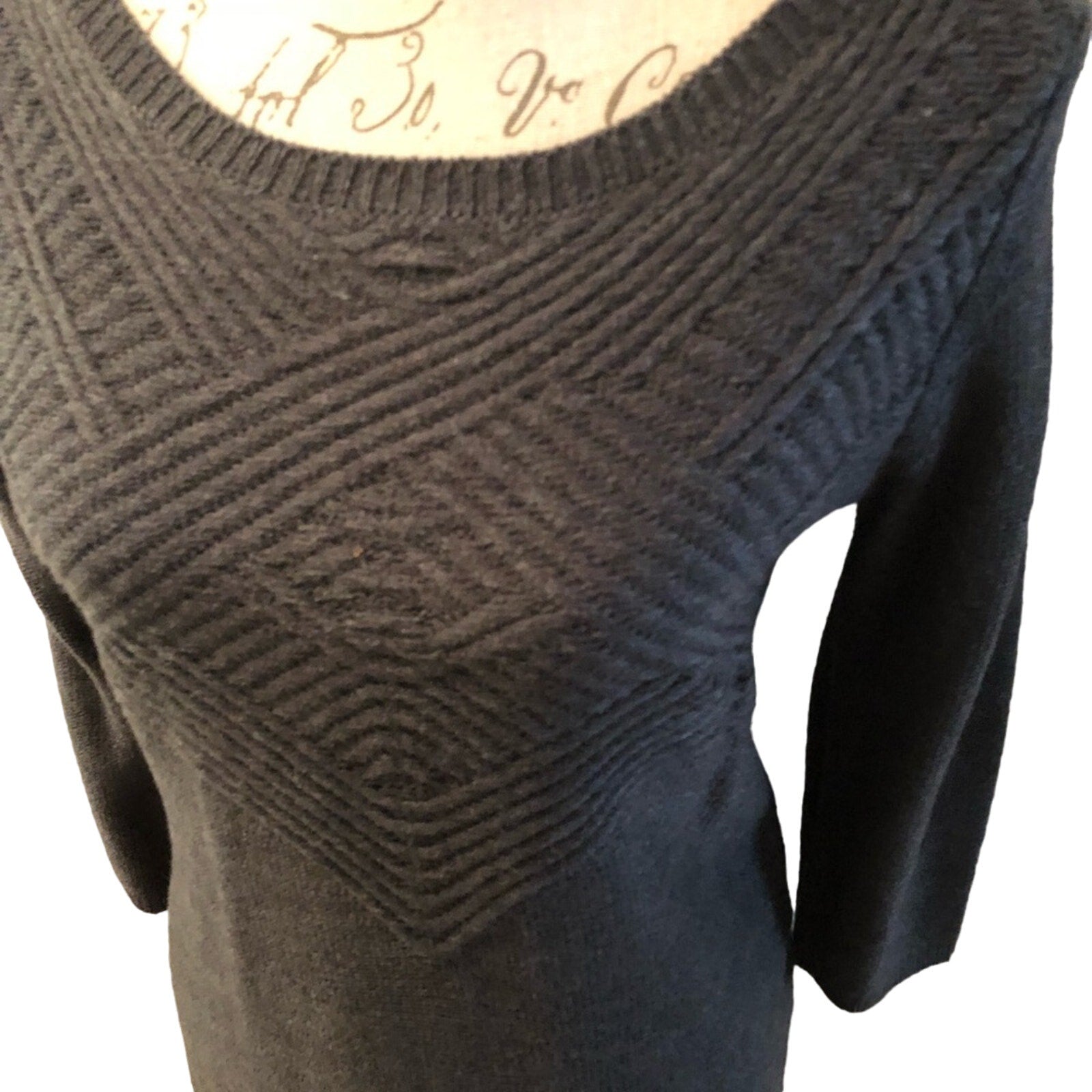 Mossimo Long Sleee Knit Sweater Dress Size Small Fall Winter Cozy Target