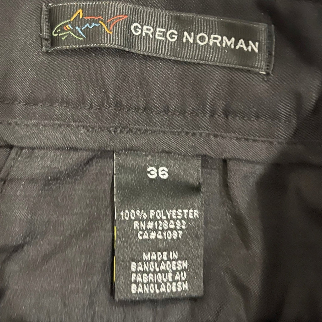 Greg Norman Golf Chino Flat Front Shorts Size 36 Casual Everyday Sports Athletic